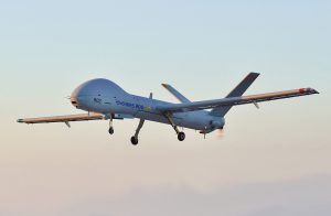 Pesawat nirawak atau drone Hermes 900. (Foto: Wikipedia)