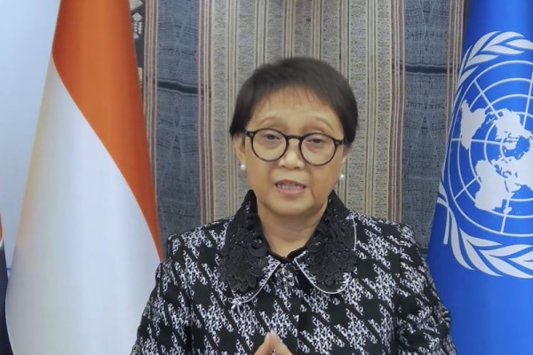 Menteri Luar Negeri RI Retno Marsudi. (dok. Youtube Kemlu RI) 